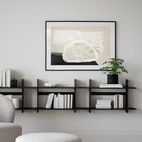 Vägghylla Westlock 75x48cm Brun