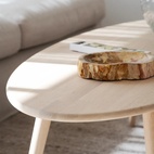 Soffbord Tompkins 150x60cm Vitpigmenterad
