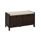 Bänk Hillmond 2 L Brun