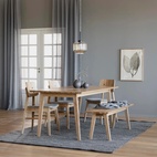 Matbord Melfort 90x180cm Ek