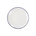Assiette Parisa 19cm Bom vit/blå