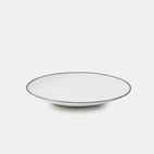 Assiette Parisa 19cm Bom vit/blå