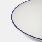 Assiette Parisa 19cm Bom vit/blå