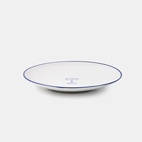Assiette Parisa Cocktail 19 cm vit/blå