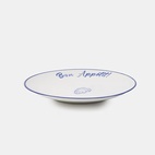 Assiette Parisa Bon appetit 19 cm vit/blå