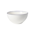Skål Parisa 15 cm vit/blå