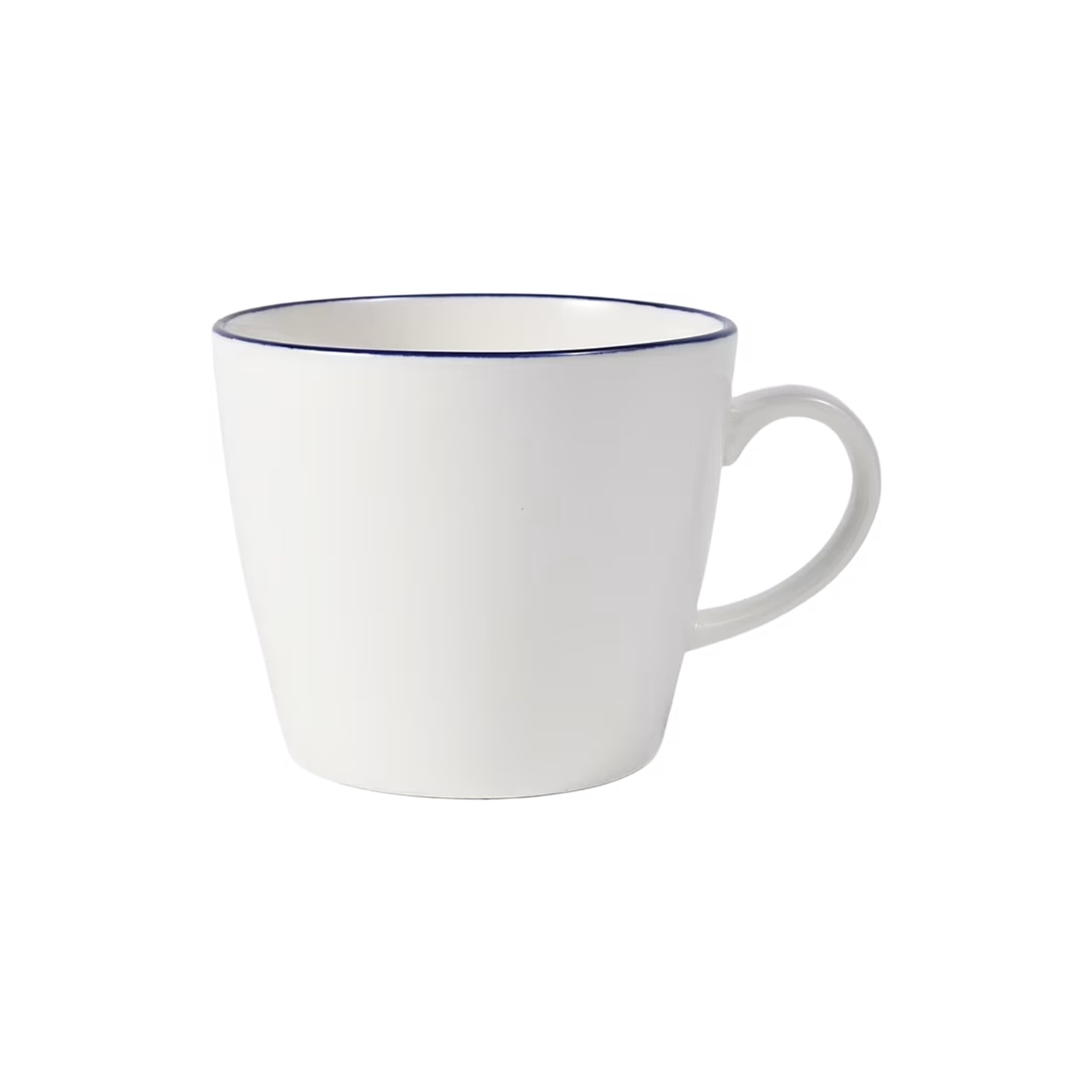 Mugg Parisa 3 dl vit/blå