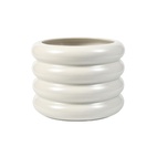 Kruka Wave 14 cm Beige