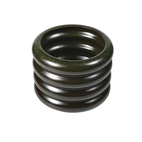 Kruka Wave 14 cm Mörkgrön