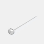 Plockskedar Shell 10 st Silver