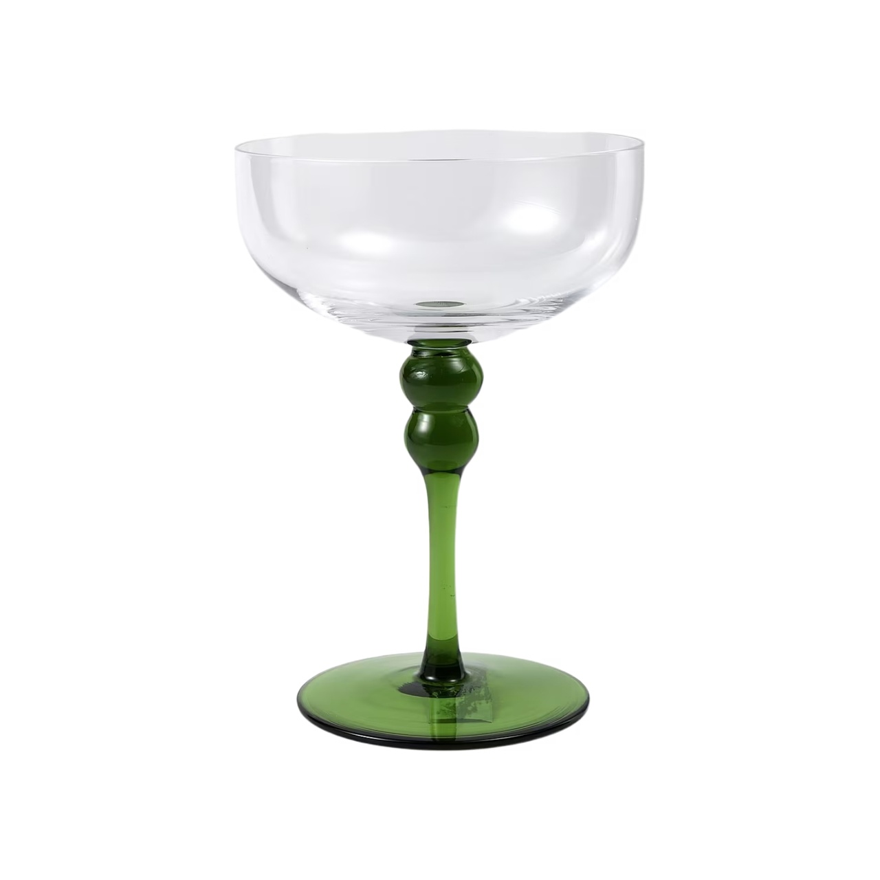 Champagneglas Portolino grön