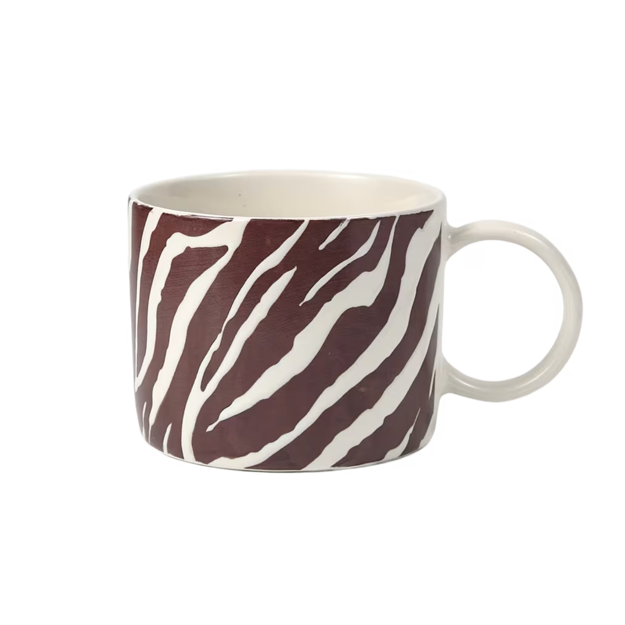 Mugg Ada Zebra Burgundy