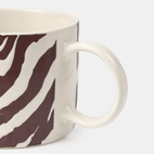 Mugg Ada Zebra Burgundy
