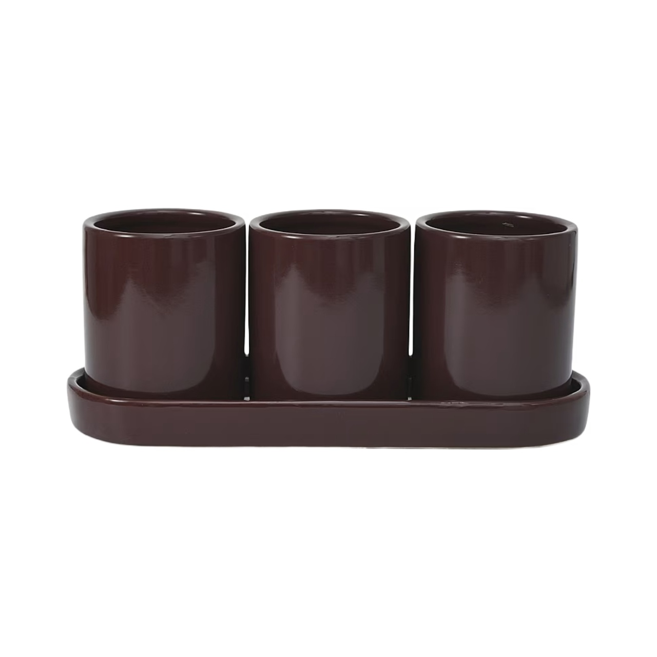 Örtkruka set Mörkbrun