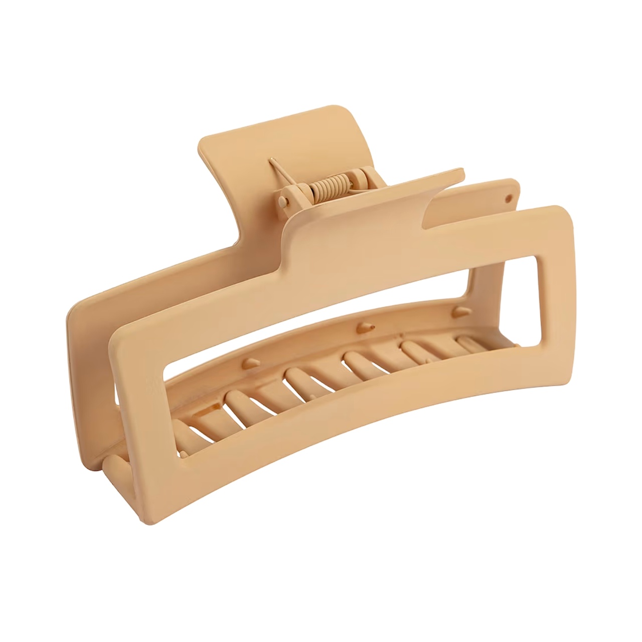 Hårklämma Belle Large 13 cm Beige
