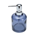 Tvålpump Glas mörkblå