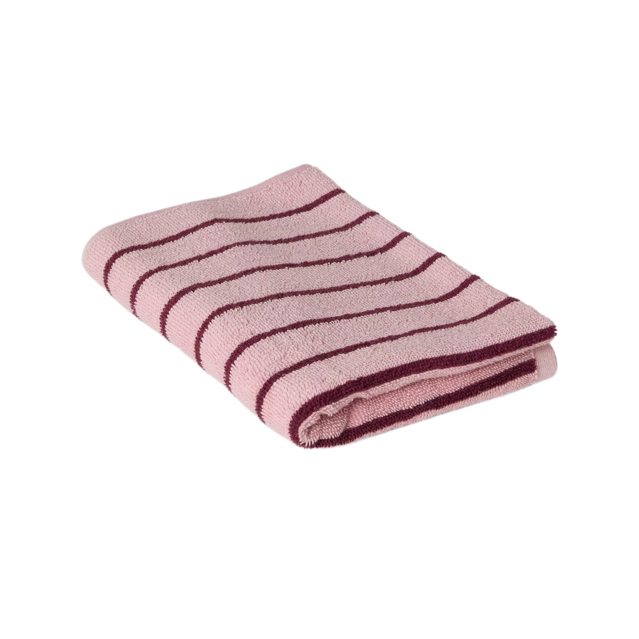 Handduk Signe 50x70 cm Rosa/Burgundy