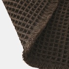 Badrumsmatta Waffle 50x80 cm Mörkbrun