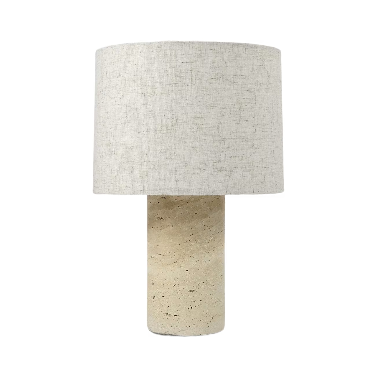 Bordslampa Bento Travertine