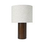 Bordslampa Bento Mörkt trä