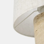 Bordslampa Bento Travertine