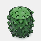 Kruka Spike glas S Grön