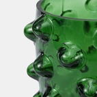 Kruka Spike glas S Grön