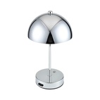 Bordslampa Laddningsbar Lova Krom