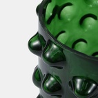 Kruka Spike glas L Grön