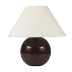 Bordslampa Hanna Burgundy