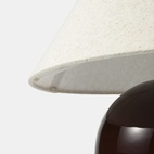 Bordslampa Hanna Burgundy