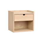 Sängbord Hillmond 1 L Vitpigmenterade