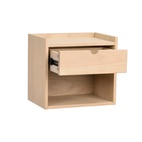 Sängbord Hillmond 1 L Vitpigmenterade