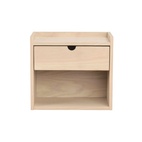 Sängbord Hillmond 1 L Vitpigmenterade