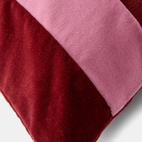 Kuddfodral Samira 50x50 cm Rosa/Burgundy