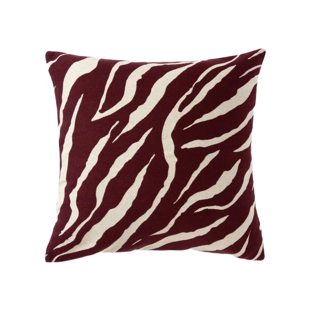 Kuddfodral Zelda 50x50 cm Burgundy / Off white