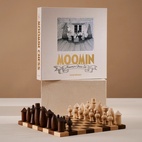 Spel wood chess Moomin