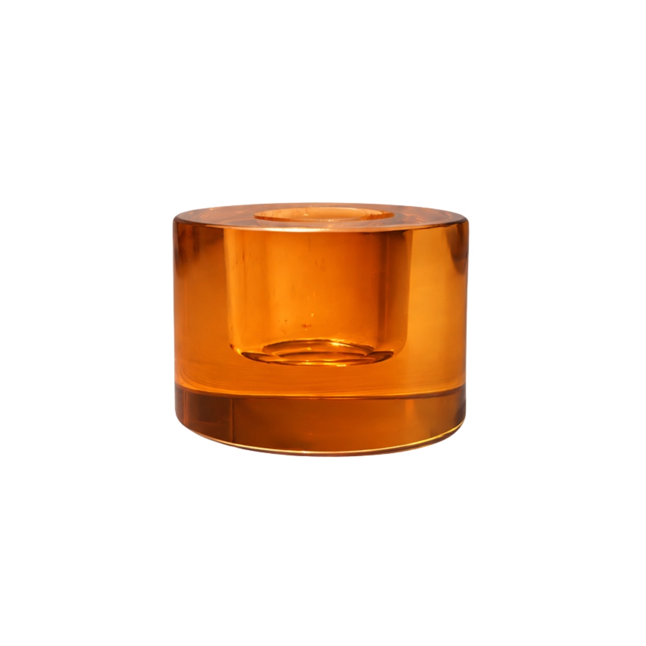 Ljusstake Duett Amber
