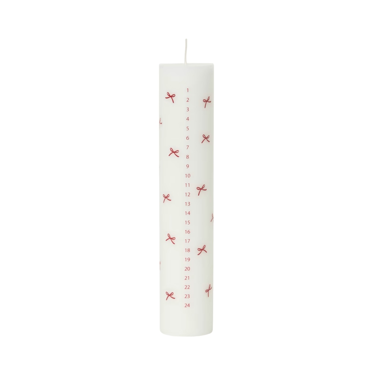 Kalenderljus Bow Vit