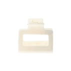 Hårklämma Aurora Mini 5 cm Blank Ivory