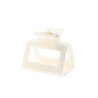 Hårklämma Aurora Mini 5 cm Blank Ivory