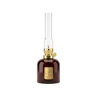 Fotogenlampa glas brun