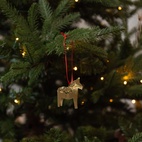 Hängande dekoration 3D CHRISTMAS HORSE