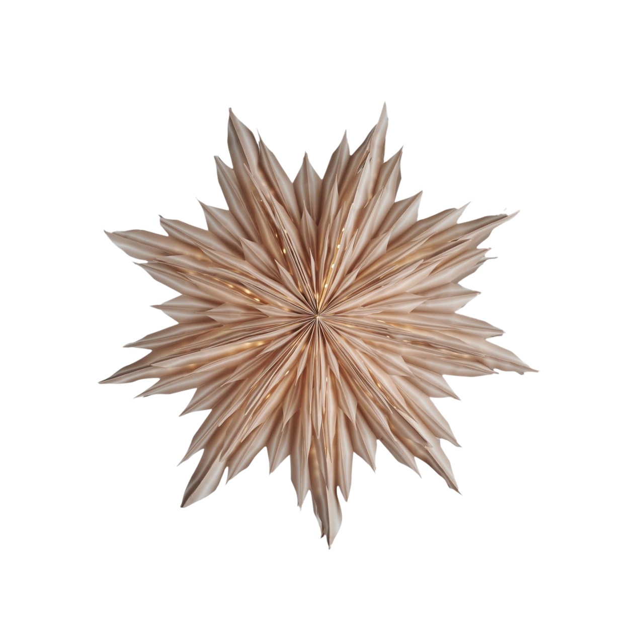 Adventsstjärna Helena 44cm Beige