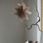 Adventsstjärna Helena 44cm Beige