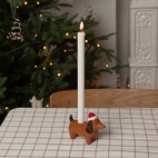 Ljusstake Tax brun