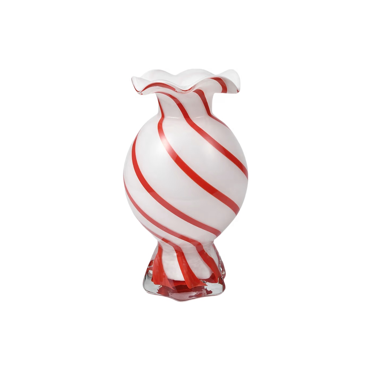 Vas Candy rand Röd