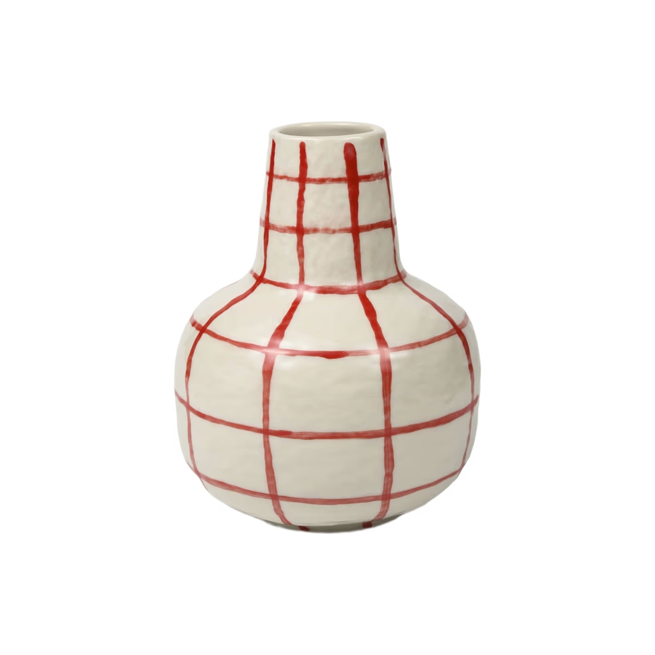 Vas Mini Check Röd