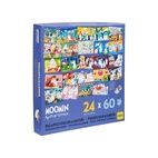 Julkalender Mumin Pussel 24x60