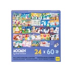 Julkalender Mumin Pussel 24x60